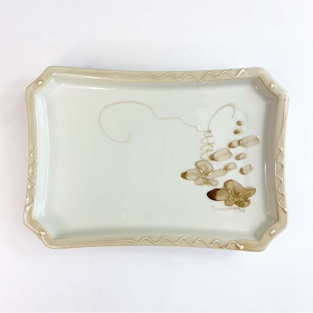 Andre Richard Handpainted Vintage Trinket Tray Dish Made in Japan